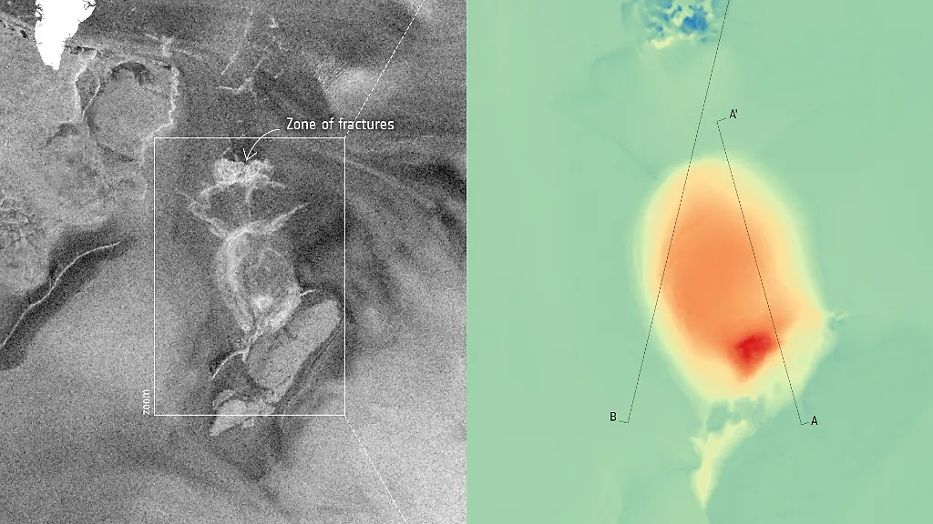 Subglacial-lake-outburst-fractures-and-elevation-change