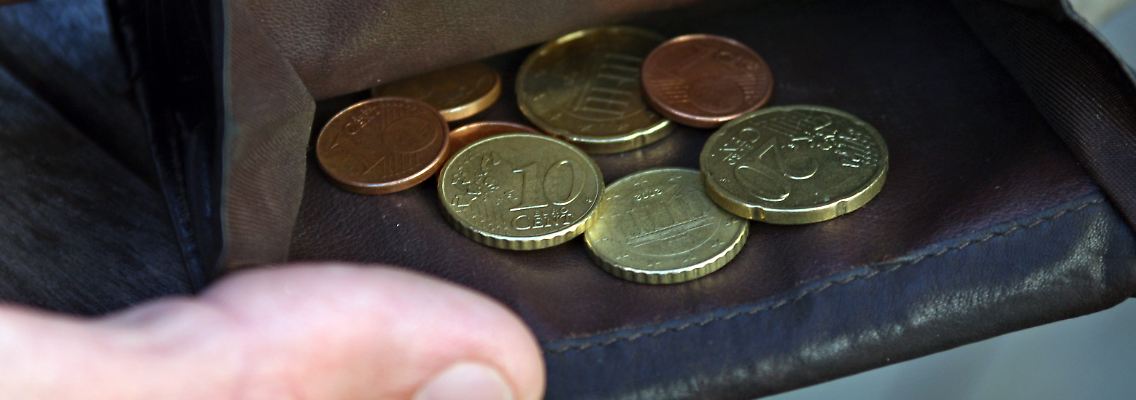 Der Hartz-IV-Regelsatz liegt derzeit bei 359 Euro.