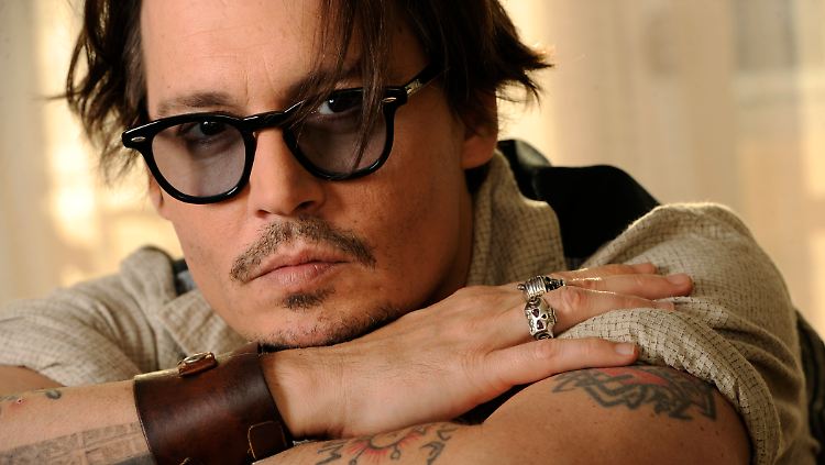 Mit 49 wieder solo: Johnny Depp.