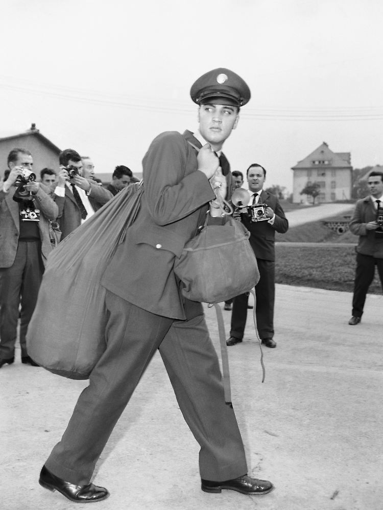 ... wo er 18 Monate - von 1958 bis 1960 - als Soldat stationiert war.