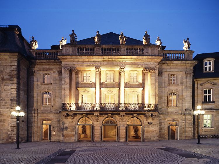 Das Markgräfliche Opernhaus in Bayreuth.