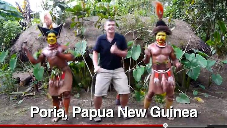 Wo zur Hölle ist Matt hier? Auf Papua Neuguinea.