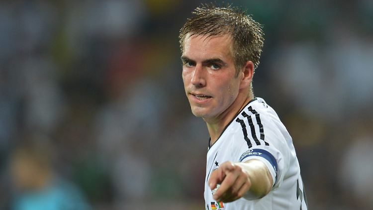 Philipp Lahm, der Kapitän der deutschen Nationalmannschaft.