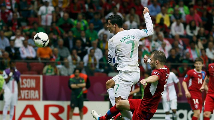 Erarbeitete sich seine Chancen: Cristiano Ronaldo (l.)