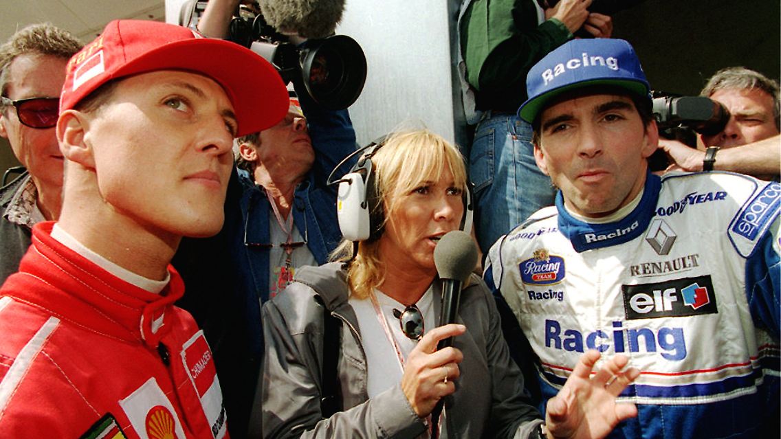 ... Michael Schumacher noch immer in herzlicher Abneigung verbunden.