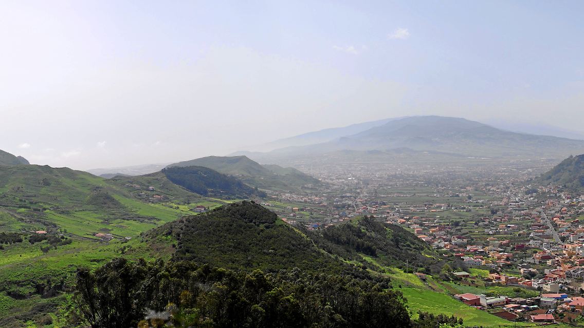 Panorama von San Cristóbal de La Laguna.