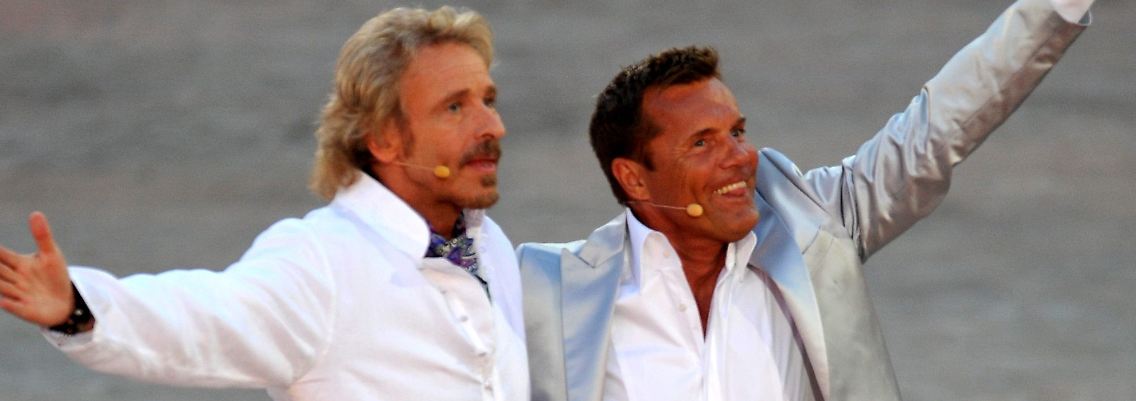 Gehen fortan gemeinsam durch dick und dünn: Thomas Gottschalk und Dieter Bohlen.