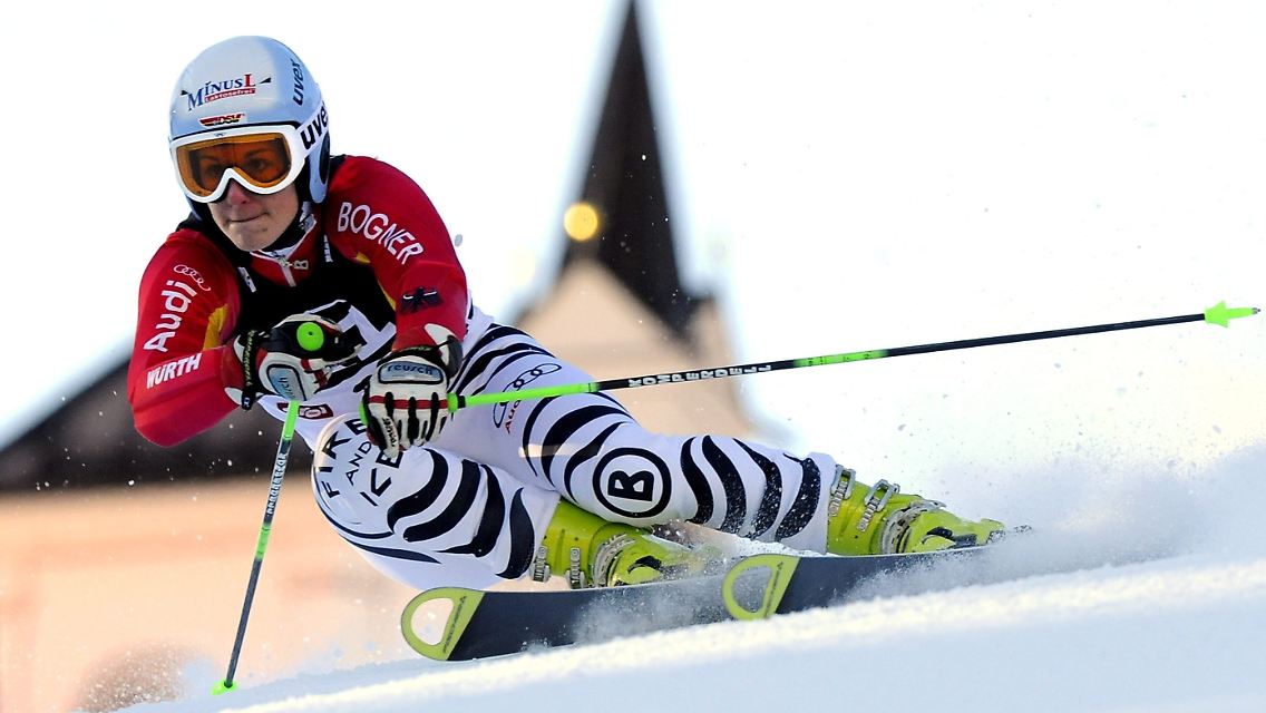 Siegreich: Kathrin Hölzl war in Lienz die Schnellste.