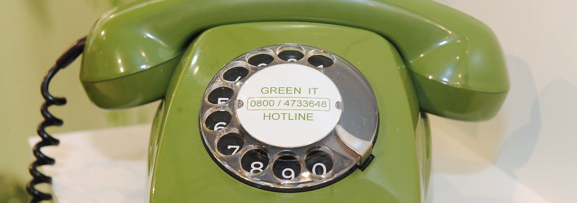 0800-Hotlines sind gratis und damit der Idealfall.