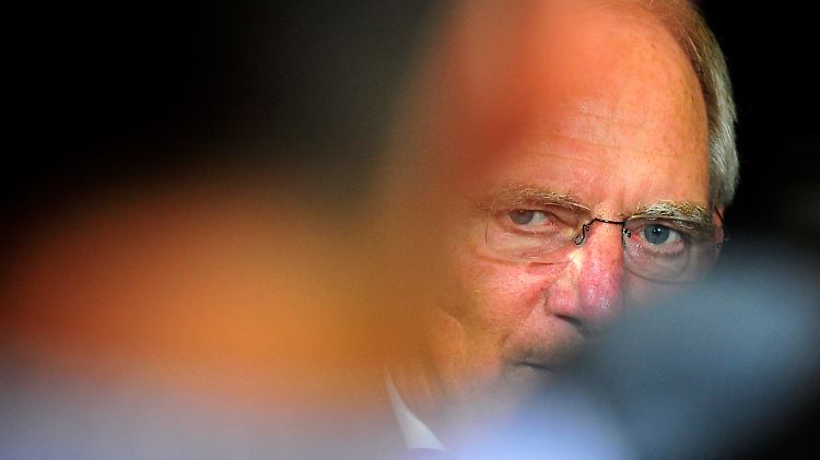 Schäuble: "Bislang haben die Mitgliedsstaaten in Europa fast immer das letzte Wort. Das kann nicht so bleiben."