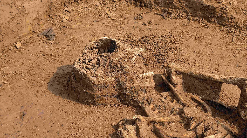 Neben-den-Skeletten-junger-Maenner-zwischen-20-und-30-Jahren-seien-auch-mehrere-Musketenkugeln-und-Uniformknoepfe-gefunden-worden