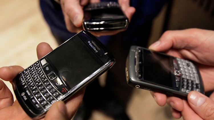BlackBerry leidet unter wachsendem Konkurrenzdruck.