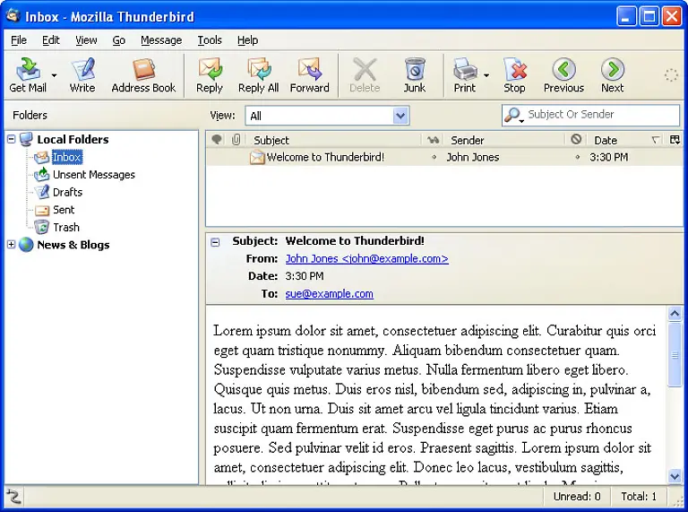 screenshot-thunderbird