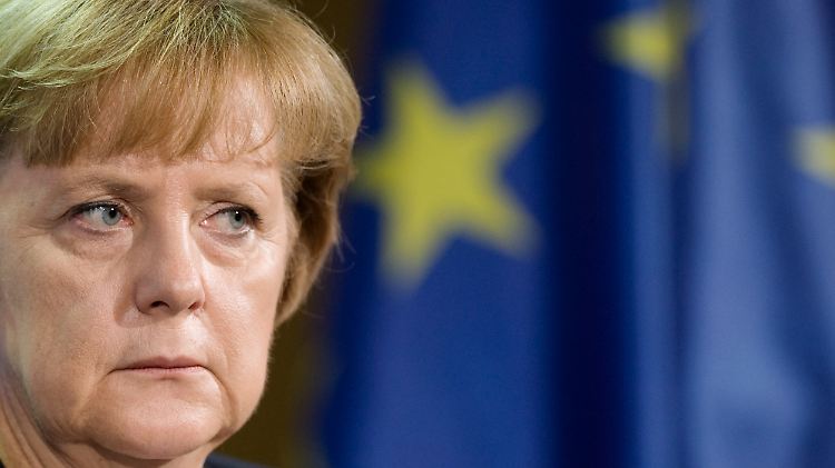 Unter Druck: Angela Merkel.