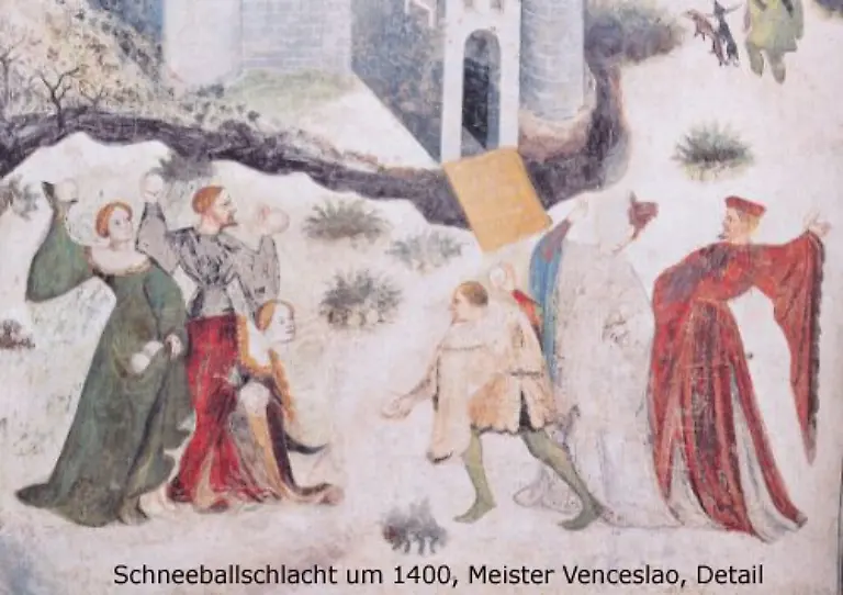 Schneeballschlacht