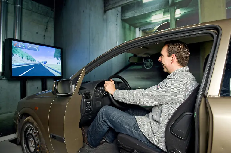 Klimahaus-Fahrsimulator