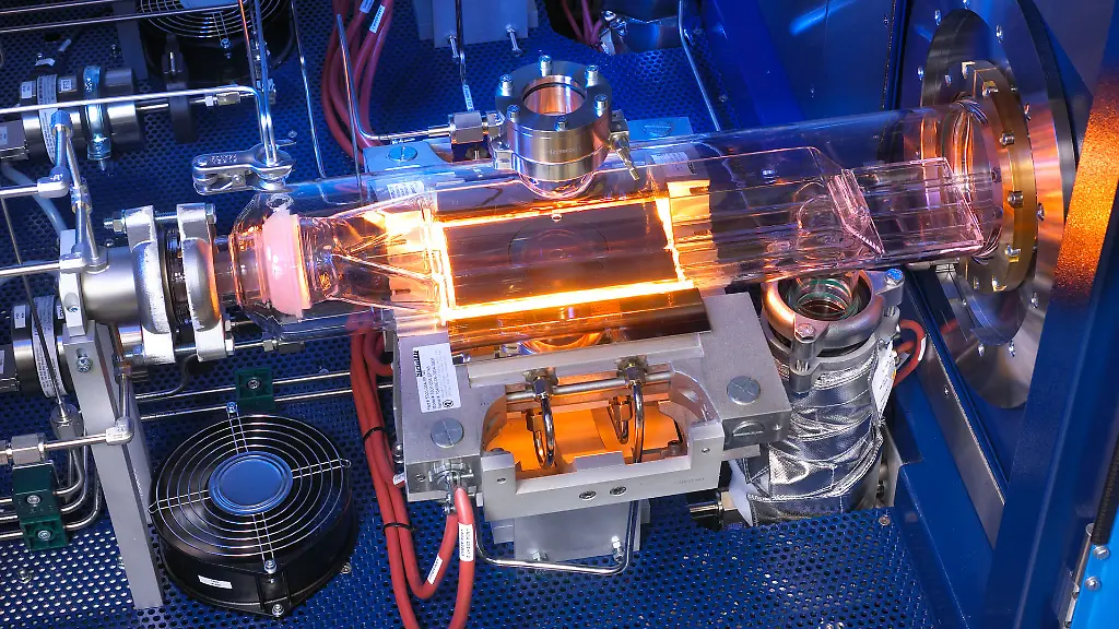 Aixtron-Forschungsanlage-Beschichtungskammer