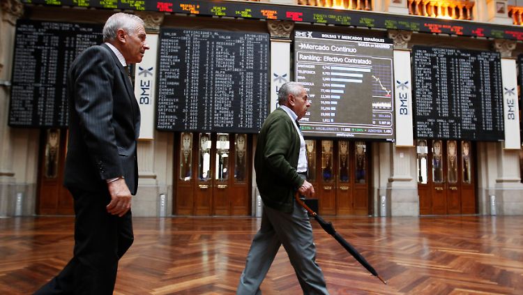 Auf dem Parkett der Börse Madrid deuten sich große Wechselspiele an.