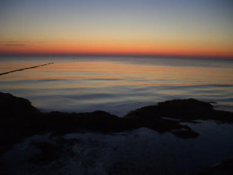 Hiddensee-Sonnenuntergang