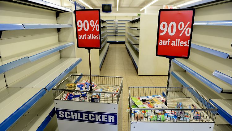 Bei Schlecker ist endgültig Schluss.