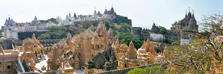 Jain-Tempel-bei-Palitana