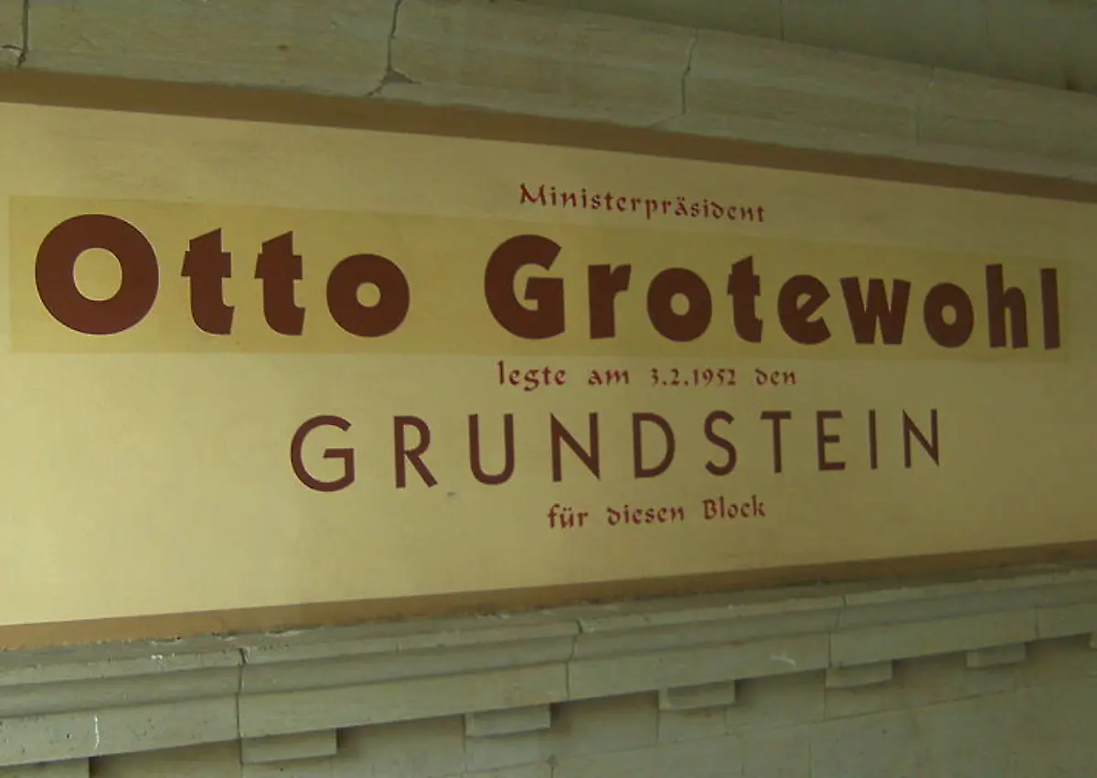 Grundsteinlegung-Stalinallee