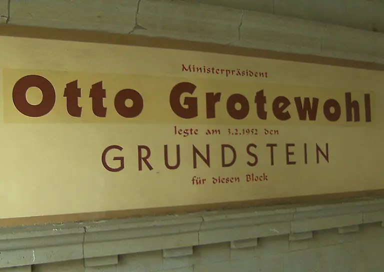 Grundsteinlegung-Stalinallee
