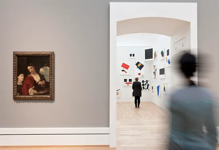 21-Ausstellungsansicht-Lenbach-Malevich