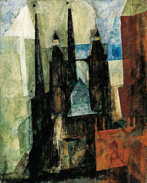 Marienkirche-mit-dem-Pfeil-Lyonel-Feininger