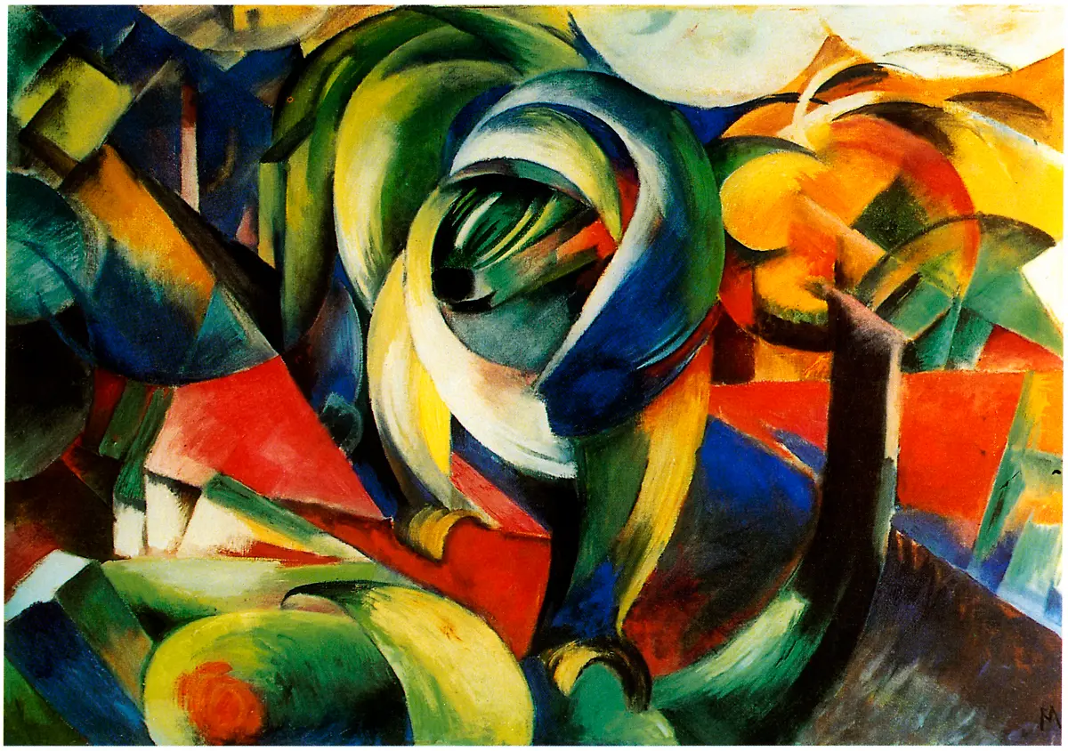 Der-Mandrill-Franz-Marc