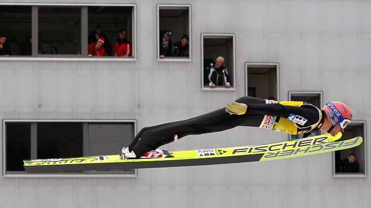 Erneut der Beste, aber disqualifiziert: Andreas Kofler aus Österreich.