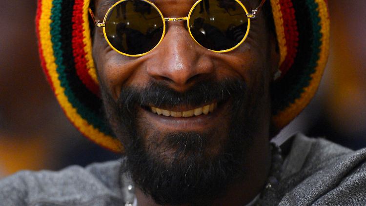Raucht ganz gerne mal einen: Snoop Dogg.