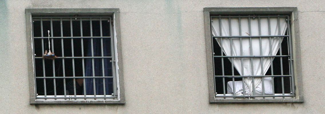 Zumindest für die Insassen nicht immer sicher: eine Haftanstalt.