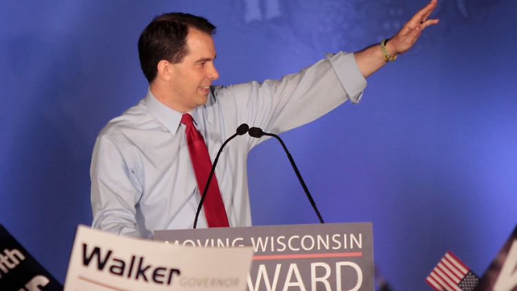 Scott Walker hat das Vertrauen der Wähler zum zweiten Mal gewonnen - mit einem sehr teuren Wahlkampf.