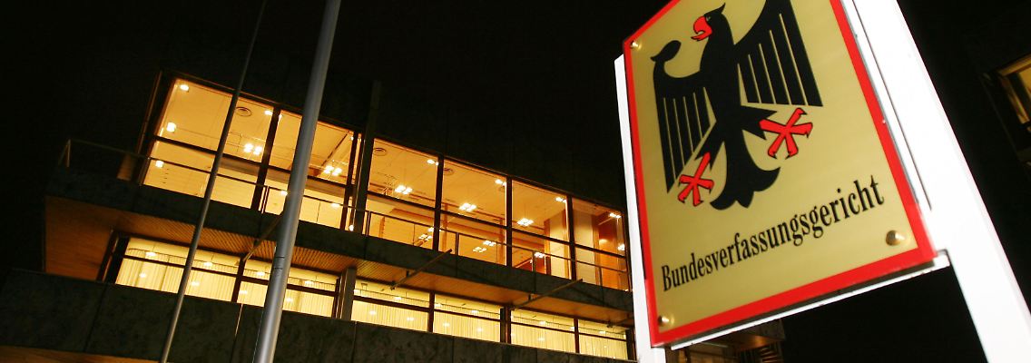 Das Verfassungsgericht bekam noch in der Nacht zu tun (Archivbild).