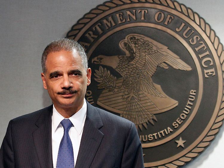 Die Aktion "Fast and furious" seines Ministeriums war vielleicht etwas "too fast and furious": Eric Holder.