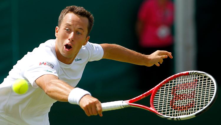 Philipp Kohlschreiber setzte sich gegen den Nadal-Bezwinger durch.