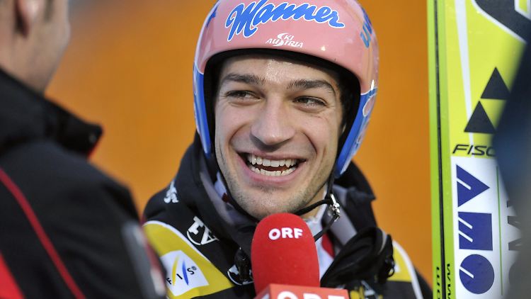 Noch in Führung: Andreas Kofler aus Österreich.