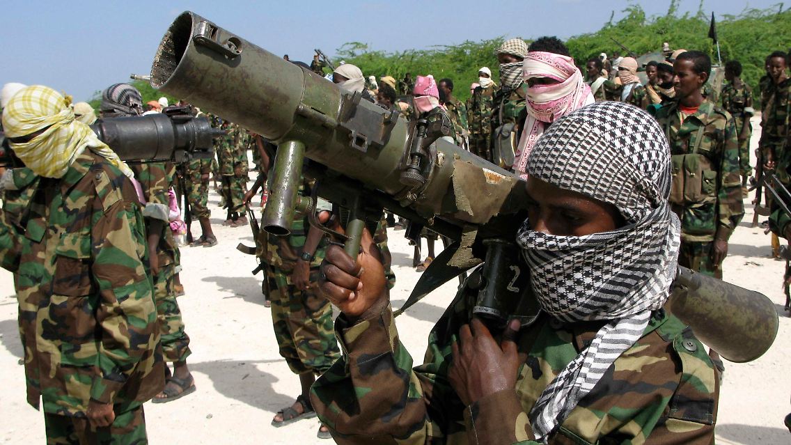 Die somalische Al-Shabaab-Miliz: Die Waffen sollen aus dem Jemen stammen.
