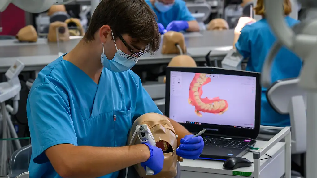 An-einem-Modell-koennen-Gebisse-digital-modelliert-werden