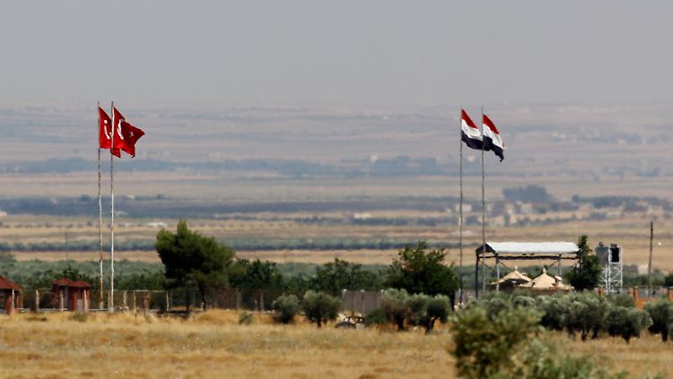 An der Grenze zwischen Syrien und der Türkei ist die Lage angespannt.