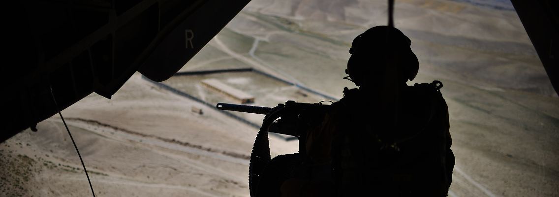 Ein Bundeswehrsoldat in Afghanistan.