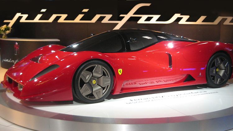 Der auf dem Ferrari Enzo basierende "P4/5 Pininfarina" stammt ebenfalls aus der Schmiede des Designers. 