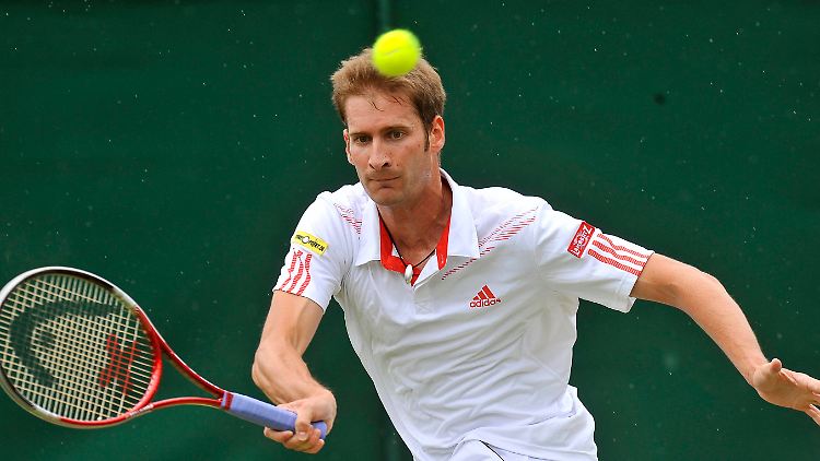 Florian Mayer spielt in Wimbledon überraschend stark.