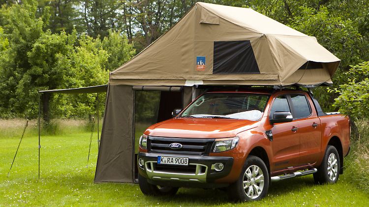 Mit einer zehn Zentimeter dicken Matratze kann es auf dem Dach des Ranger Camping richtig gemütlich werden.