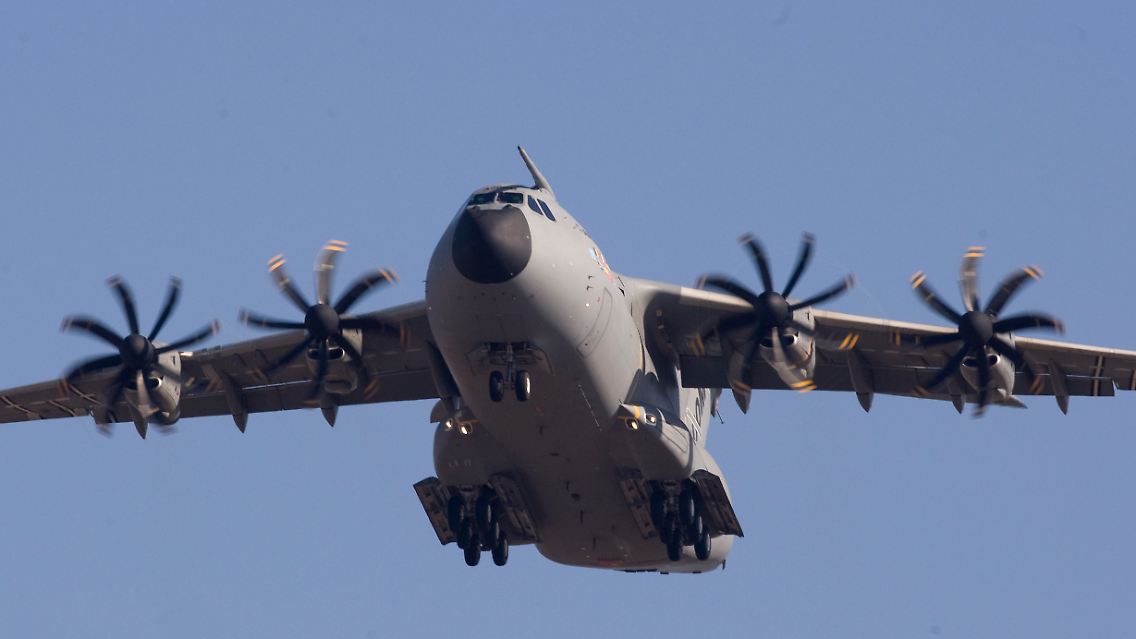 Geflogen ist der A400M wenigstens schon einmal.