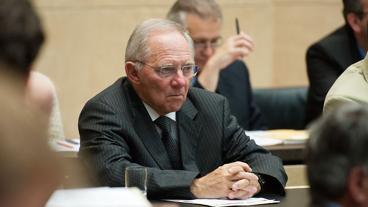 Wolfgang Schäuble hält von dem Aufruf der Truppe um Hans-Werner Sinn gar nichts.