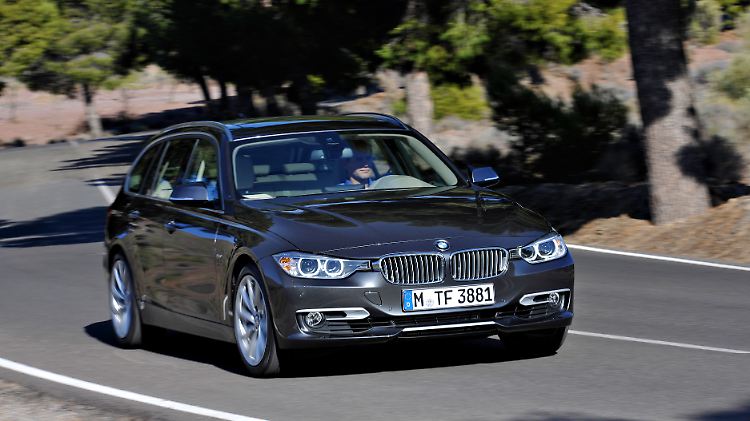 Im Gegensatz zum eher schmal geschnittenen Vorgänger, hat die neue Generation des 3er touring platzmäßig aufgerüstet. 