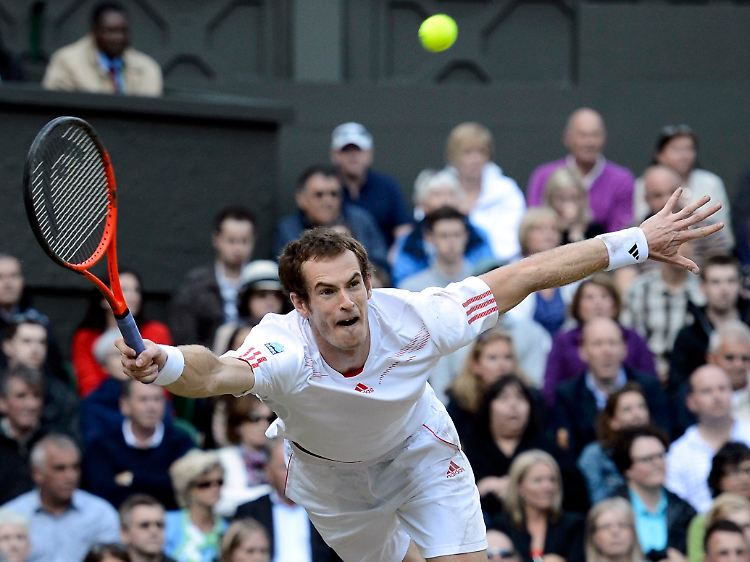 Andy Murray zieht als erster Brite seit 1938 in ein Wimbledon-Finale ein.