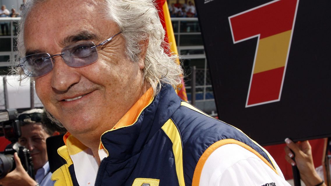 "Sieg durch K.o.": Flavio Briatore.